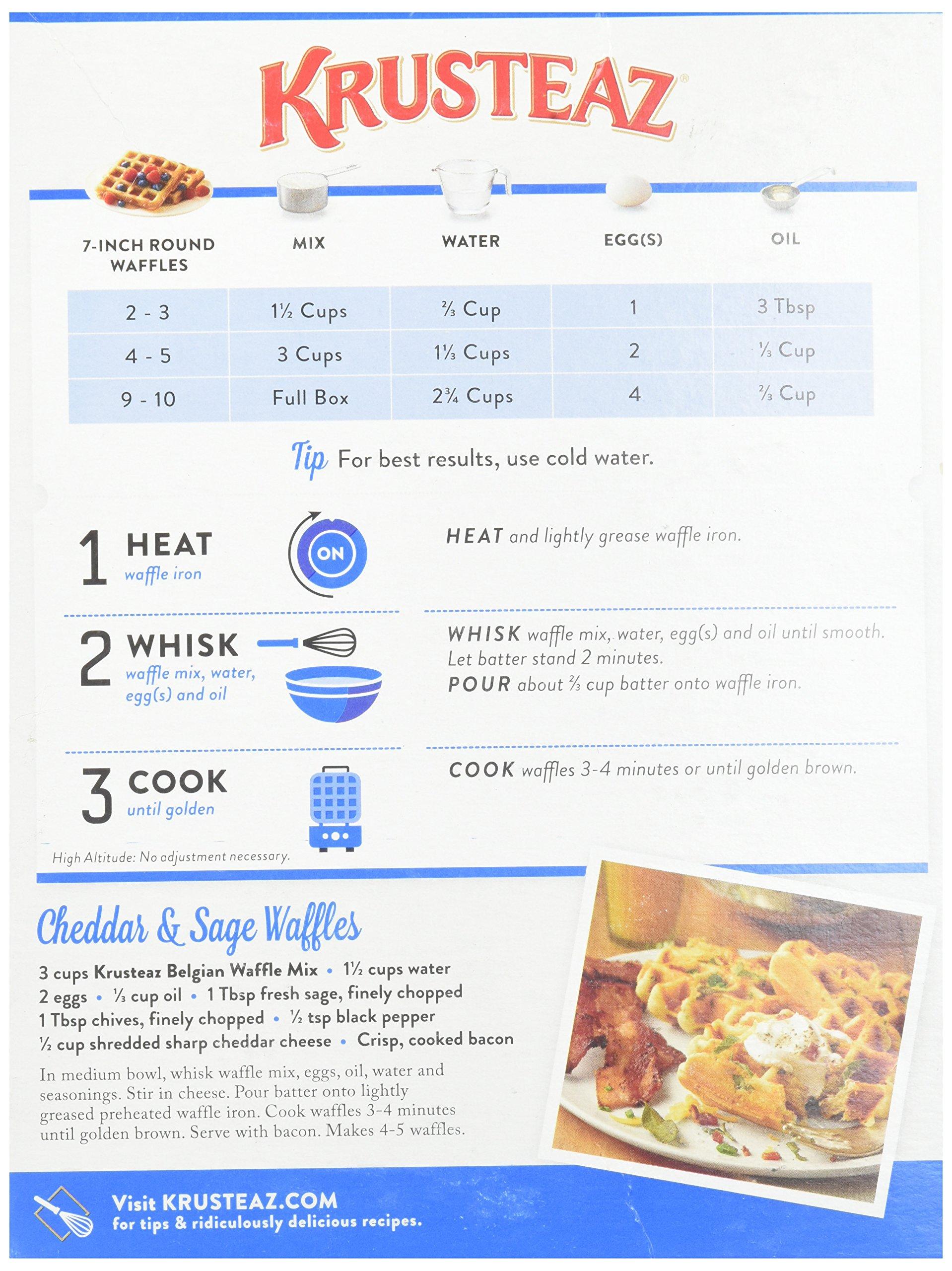 Krusteaz Krusteaz Light & Crispy Belgian Waffle Mix, 28 Ounce