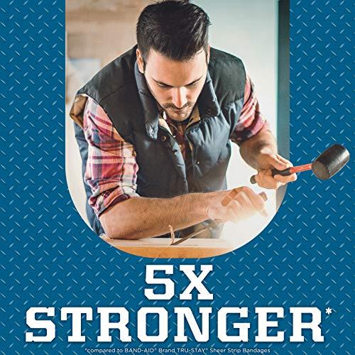 Band-Aid Band-Aid Brand Tough Strips Adhesive Bandage for Minor Cuts & Scrapes, All One Size, 60 ct