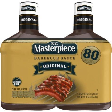KC Masterpiece KC Masterpiece Barbecue Sauce Original (2 pk., 40 oz. Bottles)