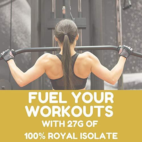 Royal Sports Nutrition RSN Royal 100% Isolate Protein Powder | 27g Protein Isolate | 0 Sugar | 1g Carbs | 5 lbs | 76 Servings | Vanilla Delight