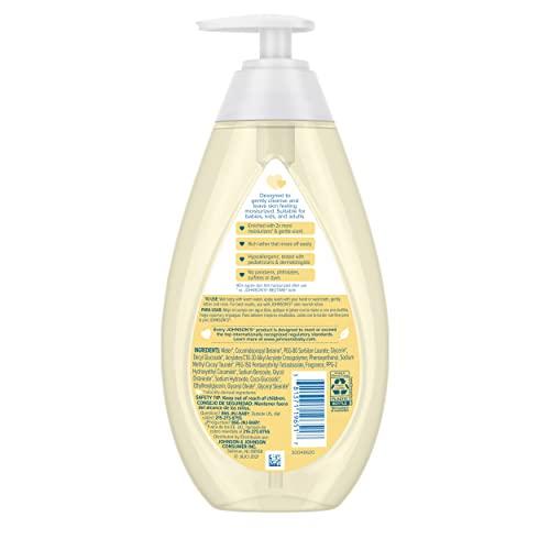 Johnson's Baby Johnson\'s Baby Skin Nourishing Moisture Baby Body Wash with Shea & Cocoa Butter, Hypoallergenic & Tear Free Baby Bath Wash, Paraben-, Dye-, Sulfate & Phthalate-Free, 20.3 fl. oz