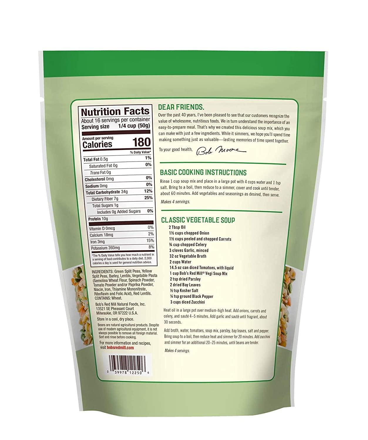 Bob's Red Mill Bob\'s Red Mill Vegi Soup Mix, 28 oz