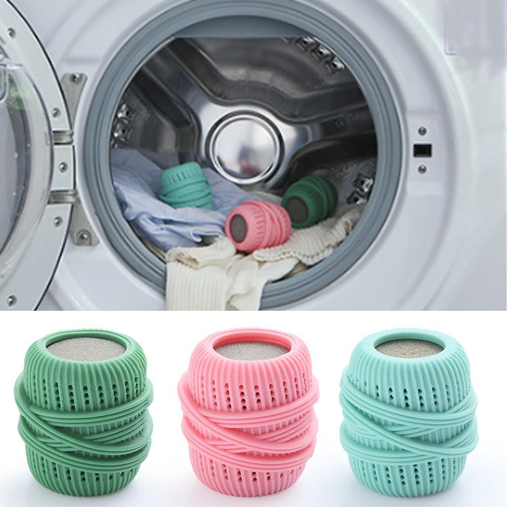 waenhasd waenhasd Washing Machine Laundry Ball, Fabric Softener Dispenser Laundry Balls, Reusable Dryer Balls, Fabric Softener Balls for Washer, Downy Ball Dispenser for Fabric Softener /2084, 3 Pcs, 21213