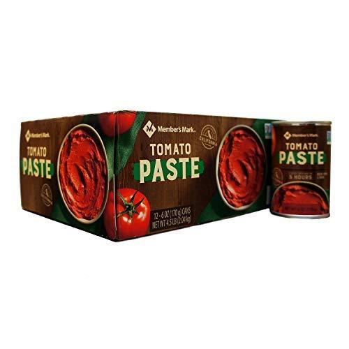 Member's Mark Member's Mark Member's Mark Tomato Paste 12 X 6 Ounce Net Wt 72 Ounce , 72 Ounce