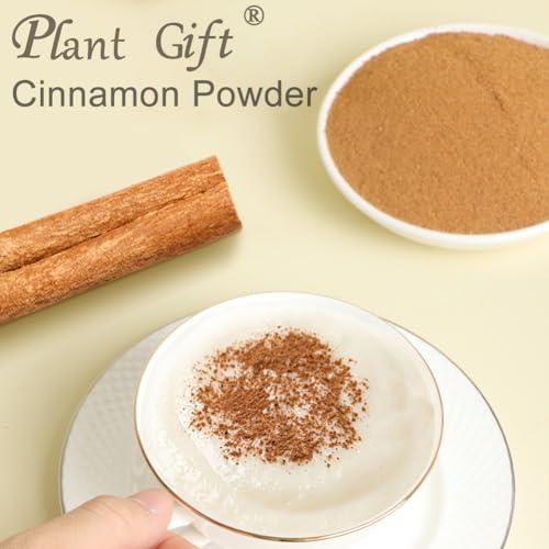 Plant Gift 100% Natural Pure Cinnamon powder 100g/3.52oz Delicate Flavor and Aroma, Great For Cooking, Smoothies, Lattes, Tea