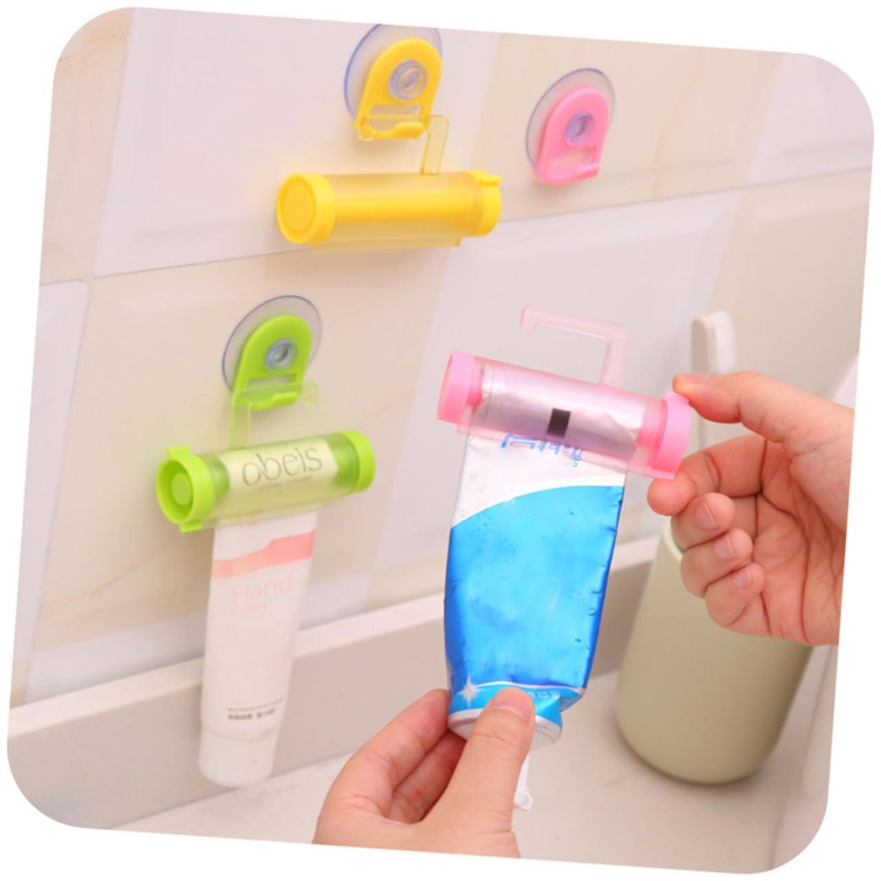 COOLHIYA COOLHIYA Toothpaste Tube Squeezer Toothpaste Rolling Tube Squeezer Toothpaste Squeezer Rolling Tooth Paste Dispenser