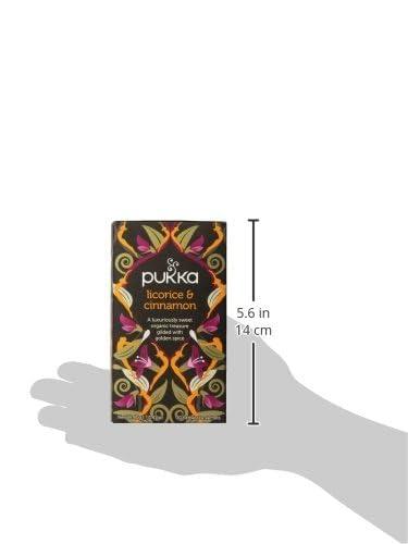 Pukka Herbal Teas Pukka Herbal Teas Licorice and Cinnamon - 20 Bags, 20 Count