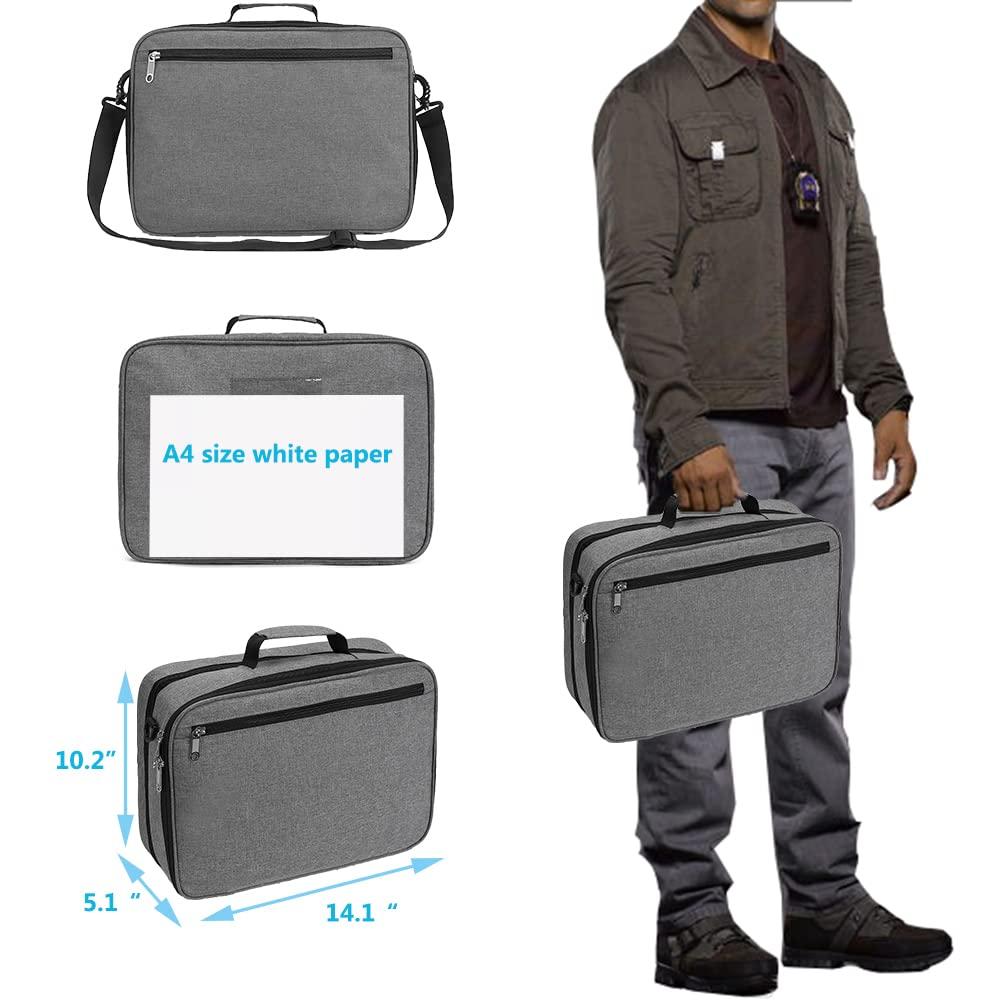 Gatycallaty Medicine Bag Pill Bottle Organizer Travel Case for Men Women Medication Storage Organization Prescription Med Manager Water Bottle Vitamin Drug Carrying Case XL Large Locked Lockable Pretty Potable