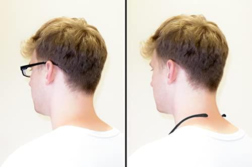 Calabria Calabria R770 Designer Unisex Oval Reading Glasses Black Clear Fade + 3.50 57 mm