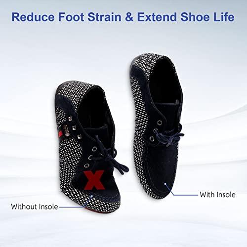 FAKILO Carbon Fiber Insole 1 Pair, FAKILO Carbon Fiber Insoles Shoes Insert for Women Men, Rigid Support for Turf Toe, Foot Fractures, Hallux Rigidus, Mortons Toe 223mm - Women\'s 6-6.5, Men\'s 5-5.5