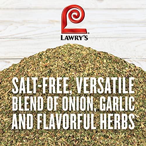 Lawry's Lawry's Salt Free All Purpose Recipe Blend Seasoning, 13 oz - One 13 Ounce Container of Salt Free All Purpose Seasoning Blend, Versatile Spices for Seasoning Protein, Vegetables and More