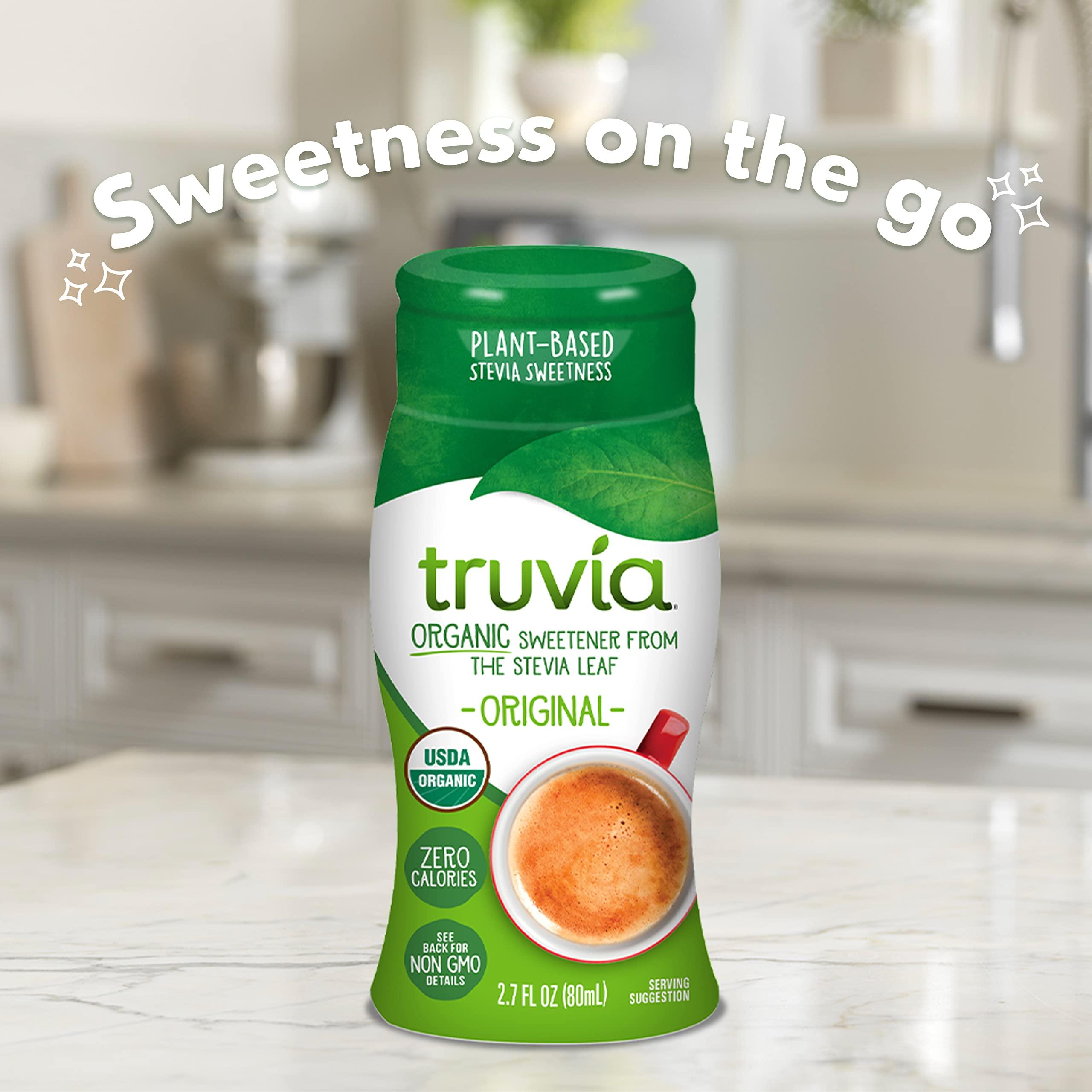 Truvia Truvia Organic Zero Calorie Liquid Stevia Sweetener Bottle, Original flavor, 2.7 fl. oz.