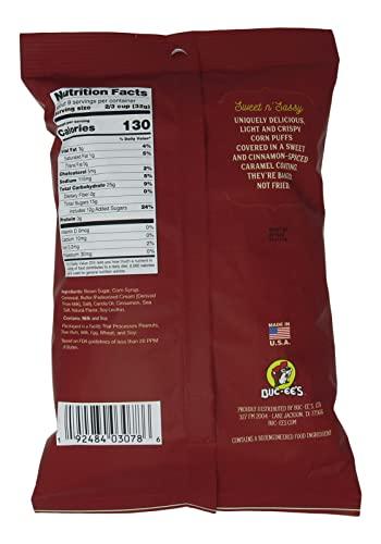 Buc-ee's Buc-ee's Beaver Nuggets Cinnamon Sweet Flavored Snack Puffs, Gluten Free, One 10 Ounce Bag