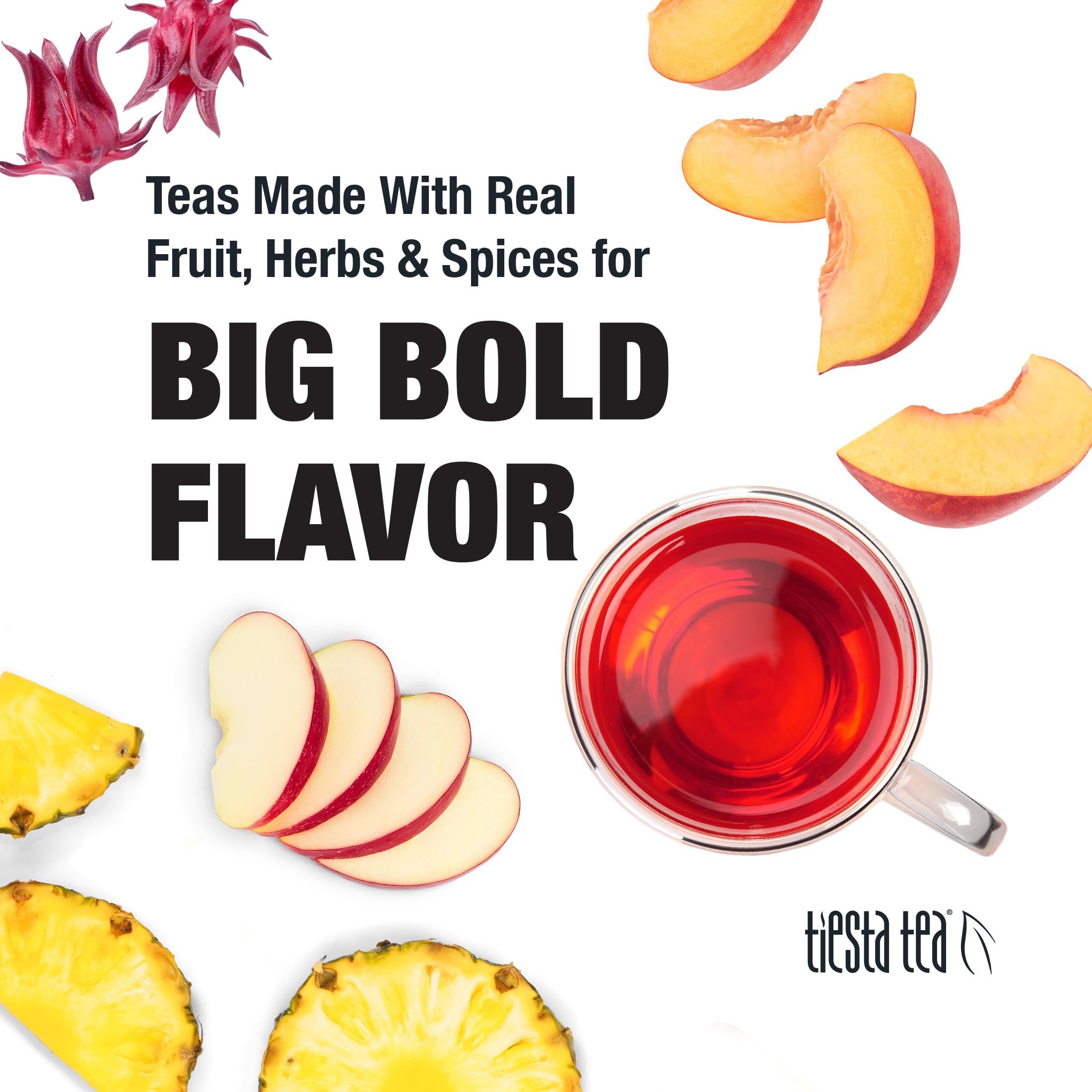 Tiesta Tea Tiesta Tea - Peach Party | Peach Hibiscus Herbal Tea | Premium Loose Leaf Tea Blend | Non-Caffeinated Fruit Tea | Make Hot or Iced & Up to 50 Cups | Made w/Natural Ingredients - 4.5oz Refillable Tin
