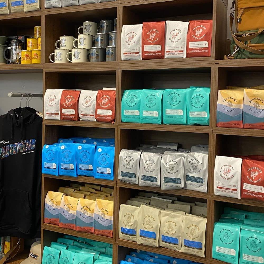 RUUFE Whole bean Pergamino coffee Sweet and soft Pergamino Colombian Coffee Bean Coffee Whole Bean Colombian Coffee (12.69) Pergamino lomaverde en grano