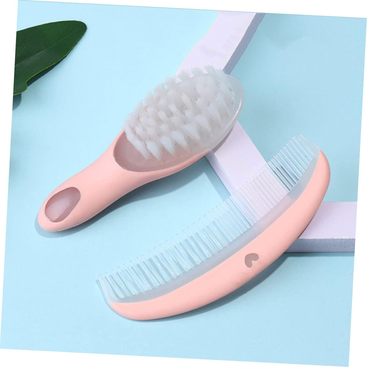 Healifty 5 Sets Infant Comb Baby Brush Comb for Baby Massage Comb Baby Comb