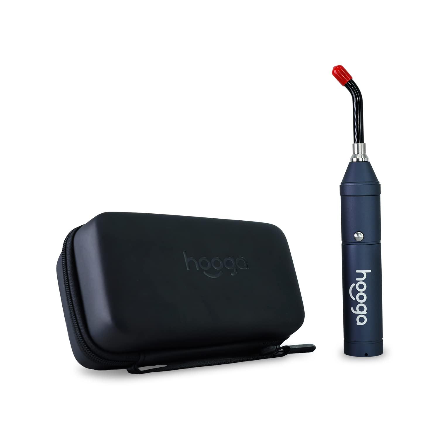 hooga Hooga Red Light Therapy Torch Device for Cold Sore, Nose, Blisters, Healing, Pain Relief for Lips Mouth Nose Ear Knee Feet Hands Joint Muscle Pain, 3-in-1 Blue, Red, Near Infrared