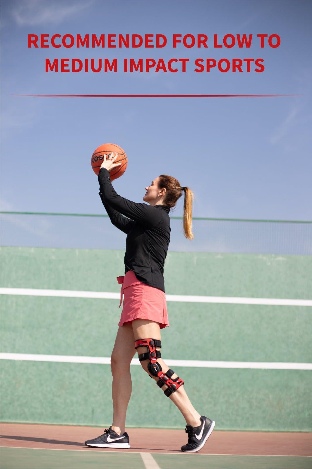 KGOI KGOI Knee Brace for Acl/Ligament/Sports Injuries/Arthritis (OA)/Knee Joint Pain Relief for Men & Women (Size-22) Check Size Chart for Best Fit (Pic-2&3)