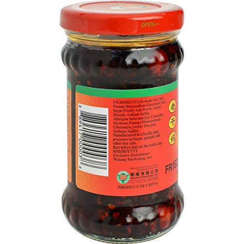 Lao Gan Ma Laoganma (Lao Gan Ma) Chili Sauces (Fried Chili In Oil ) You La Jiao 7.41 Fl Oz (Pack Of 6)