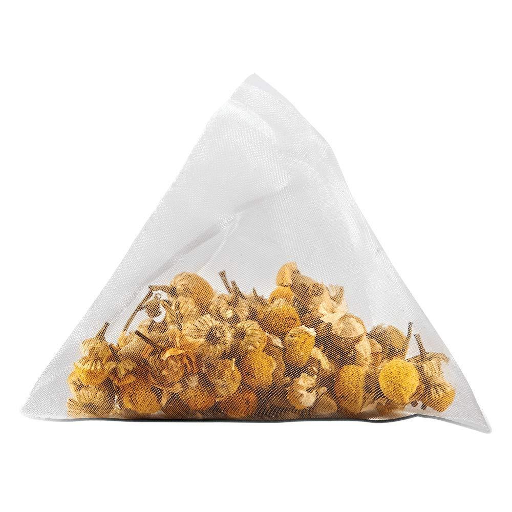 Two Leaves and a Bud Two Leaves and a Bud Organic Chamomile Tea Bags, Naturally Caffeine Free, Whole Leaf Herbal Chamomile Tea in Compostable Sachets, 100 Count (Pack of 1)