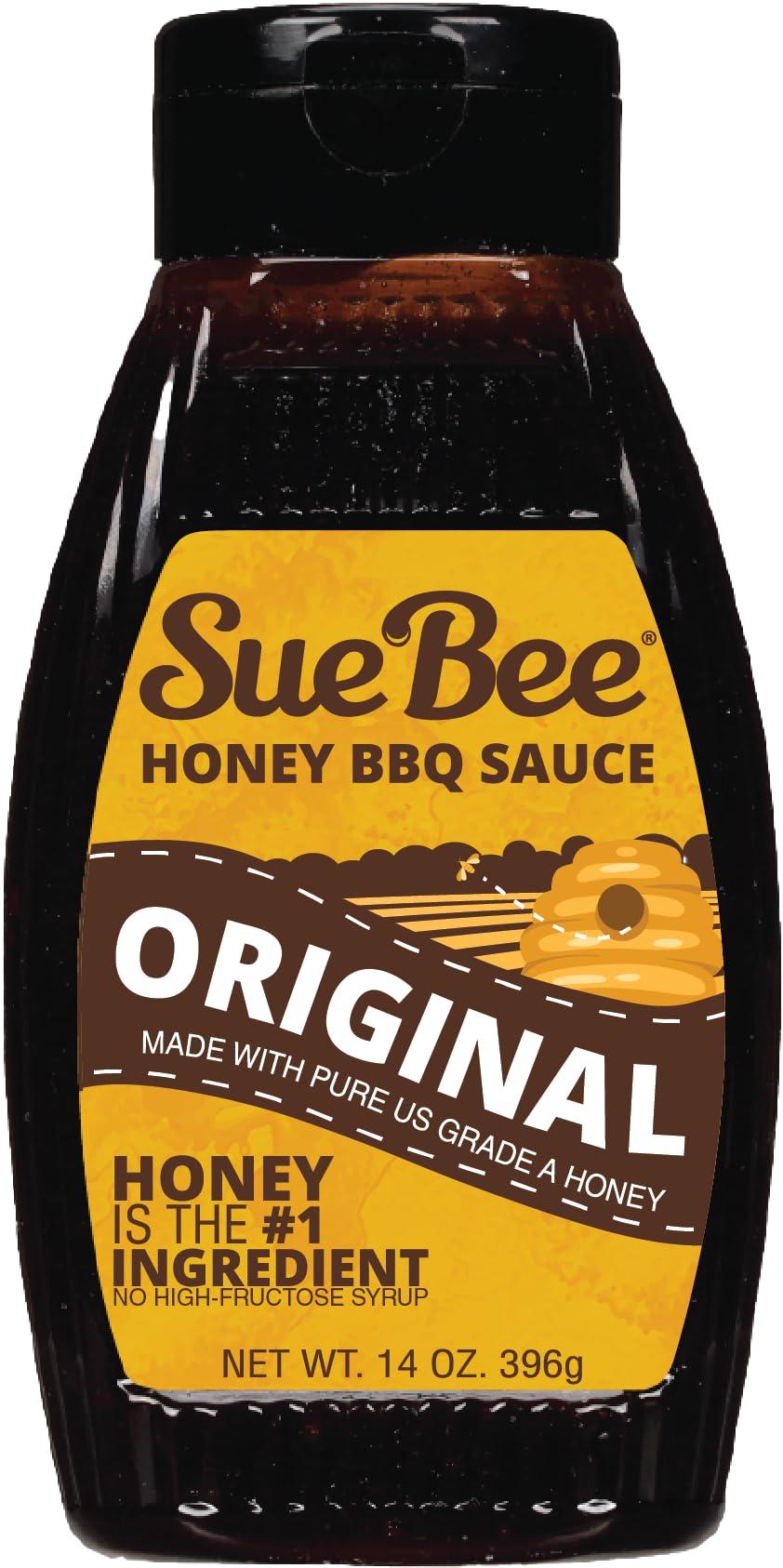 Sue Bee Sue Bee Original Style Barbecue Sauce, Honey BBQ, 14 Ounce (Pack of 1)