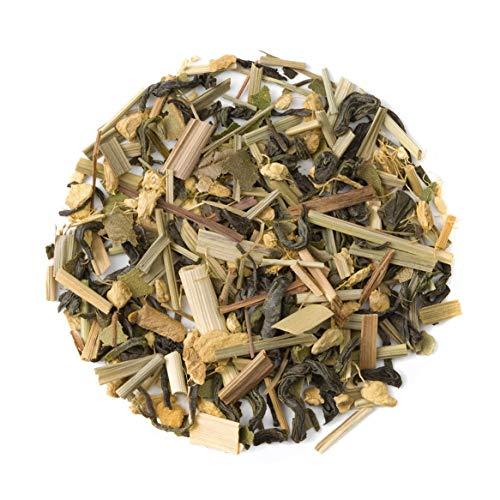 Heavenly Tea Leaves Heavenly Tea Leaves Organic Ginger Lemon Green, Bulk Loose Leaf Green Tea, 1 Lb. (Approx. 200 Servings) - Antioxidant & Immune Boosting, Hot or Iced Tea, Great Natural Energy Source