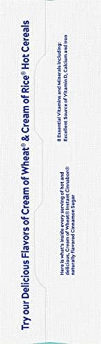 Cream of Wheat Cream of Wheat Instant Hot Cereal, Cinnabon, 1.23 Ounce, 10 Packets