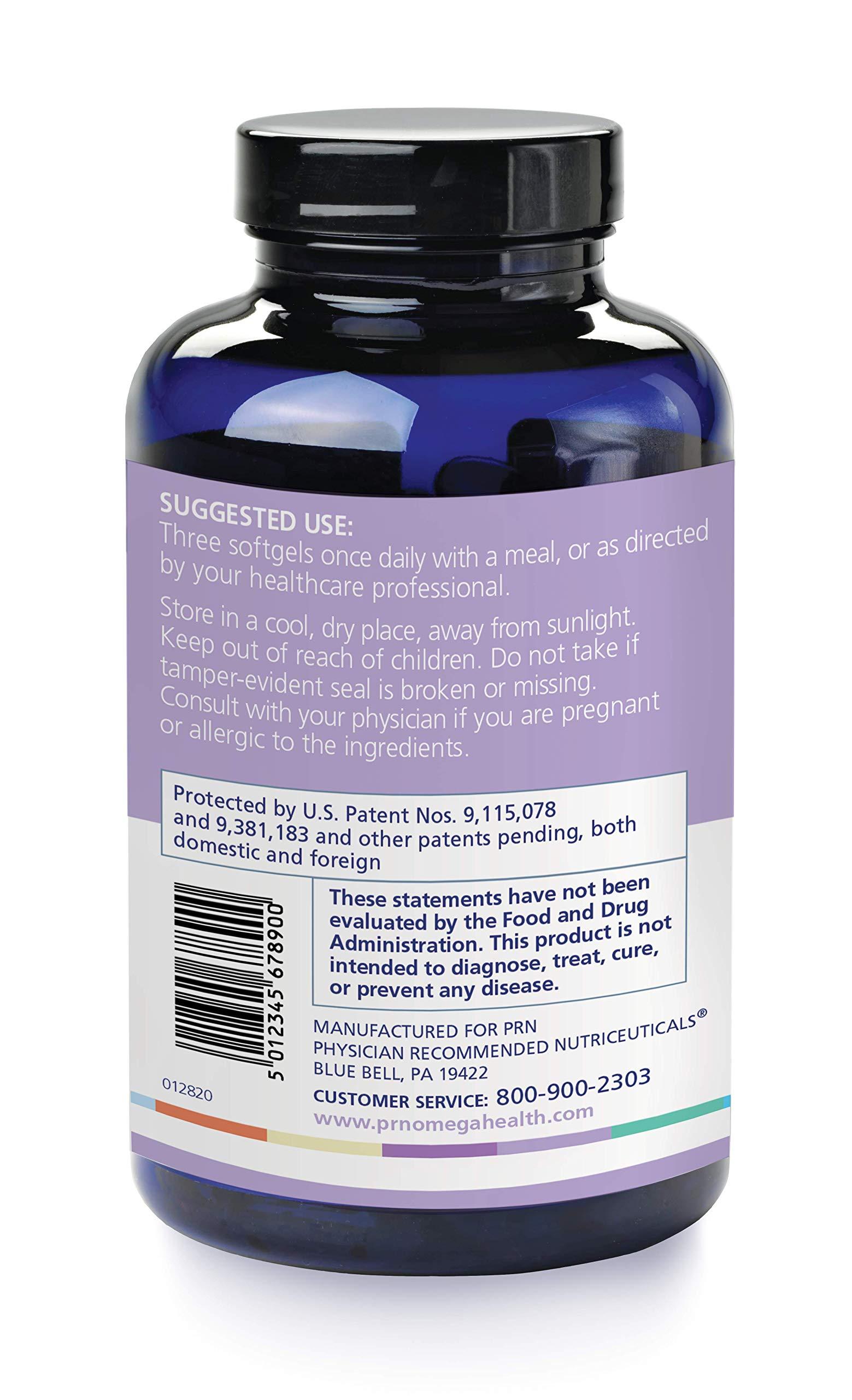 PRN Physician Recommended Nutriceuticals PRN nmaqula Omega-3 High DHA Supplement with Lutein & Zeaxanthin - 1400mg DHA & 400mg EPA in Re-Esterified Triglyceride - Important Nutrients for Macula & Retina Support 1 Month Supply