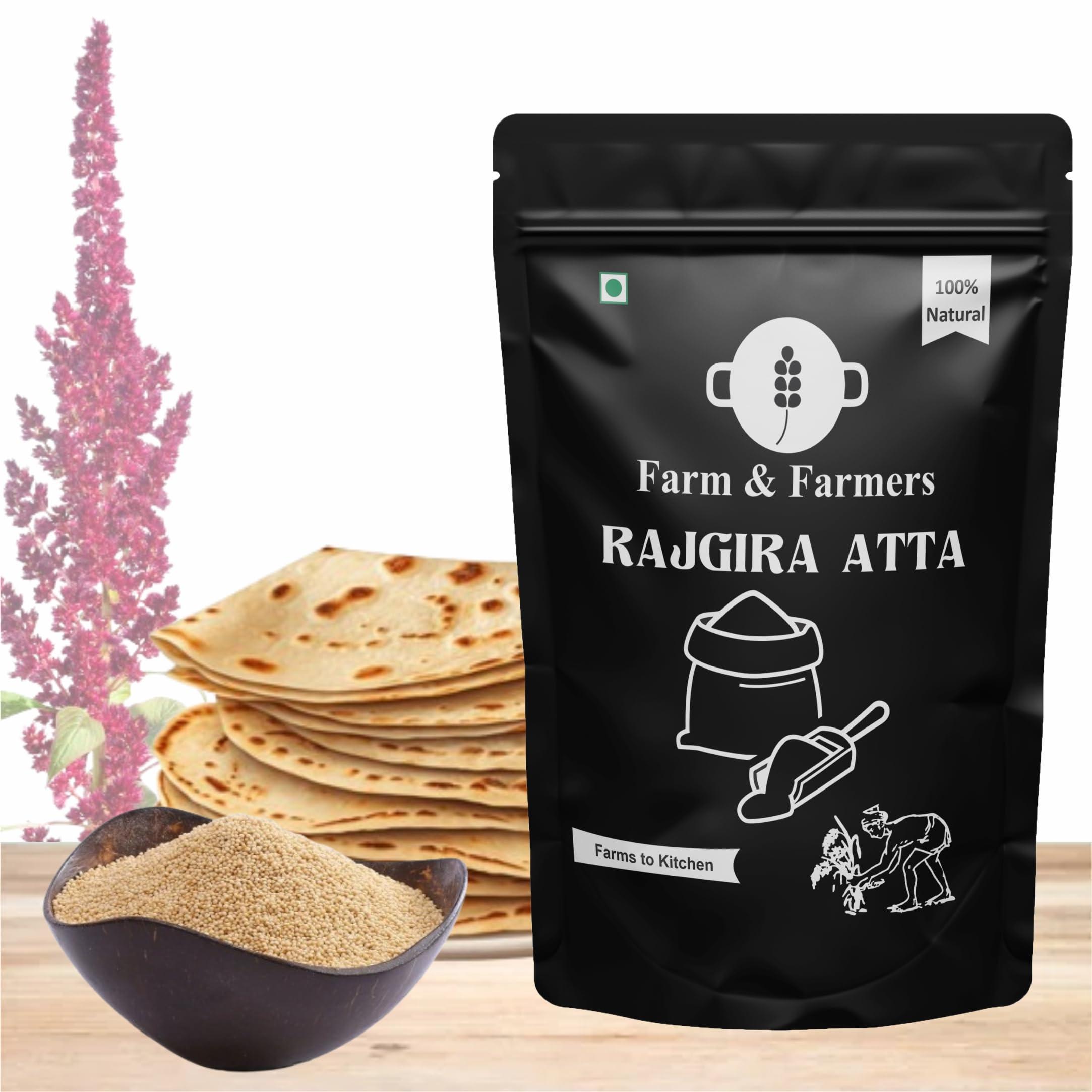 FARM AND FARMERS Farm and Farmers Amaranth Flour Rajgira Atta -400gm