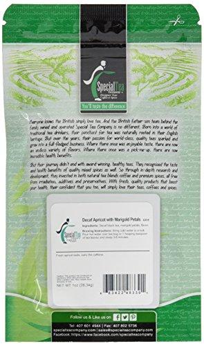 SpecialTea Company Special Tea Loose Leaf Black Tea, Decaf Apricot with Flowers, 1 oz