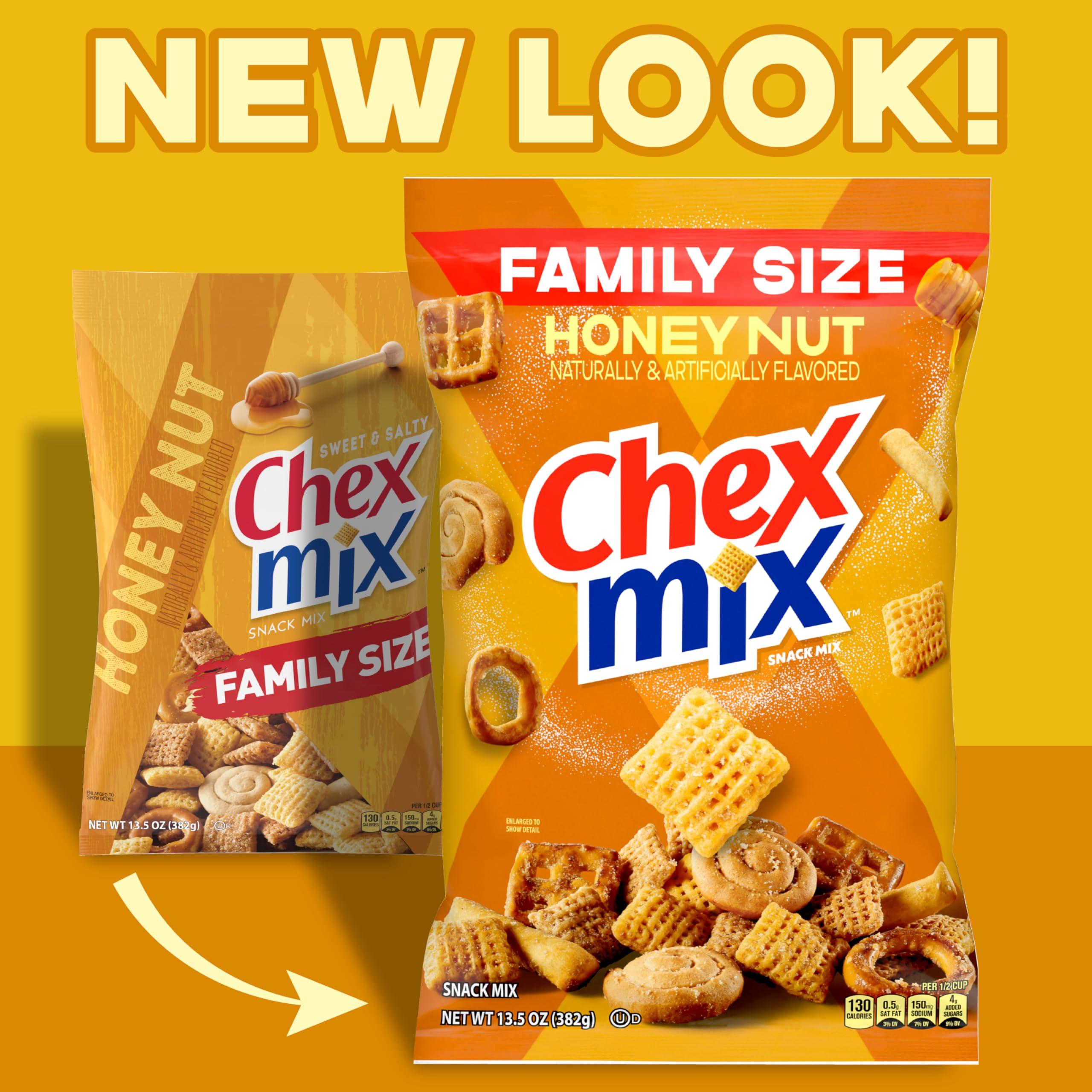 Chex Mix Chex Mix Sweet and Salty Honey Nut Snack Mix, Family Size, 13.5 oz