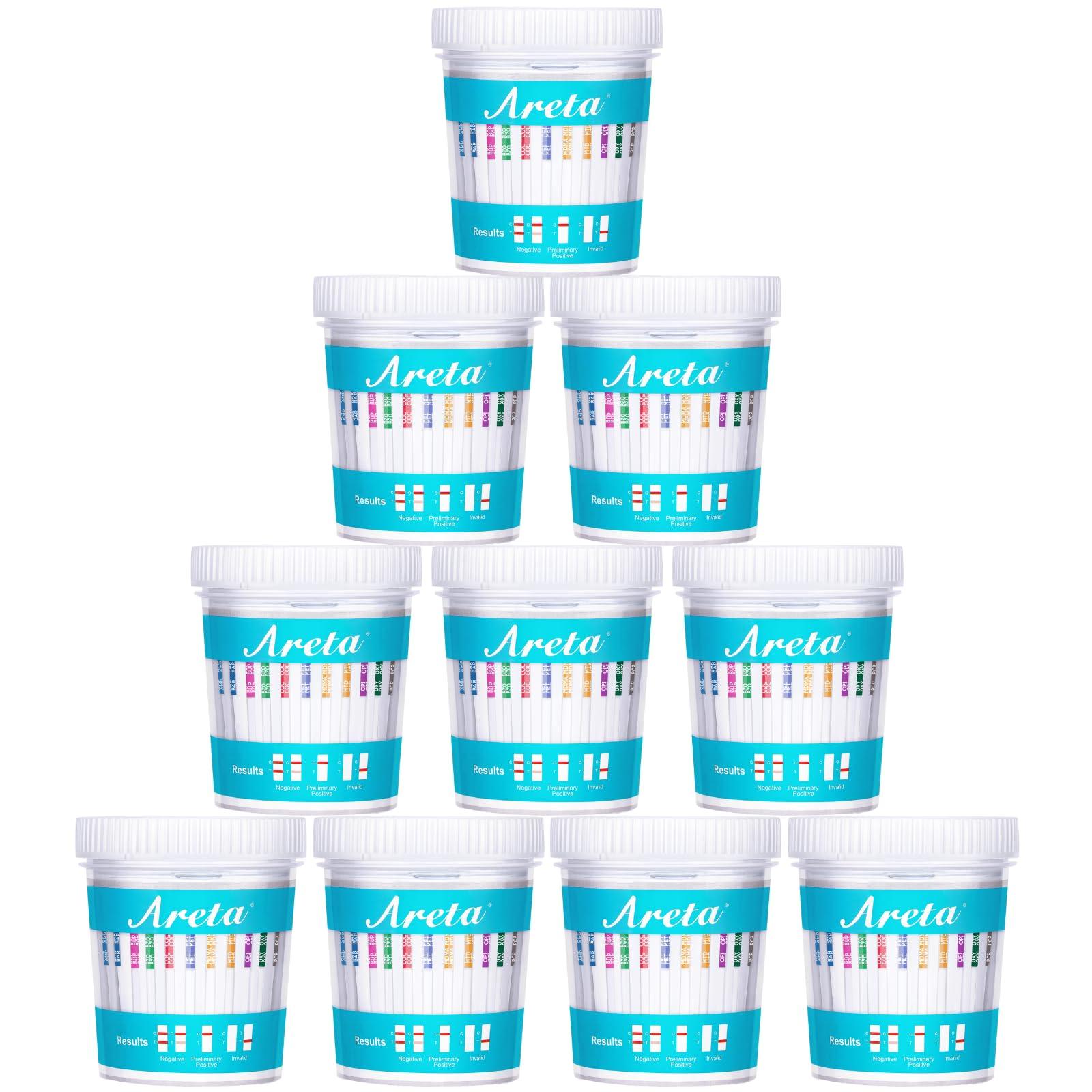 Areta 10 Pack Areta 14 Panel Instant Urine Test Cup ACDOA-1144