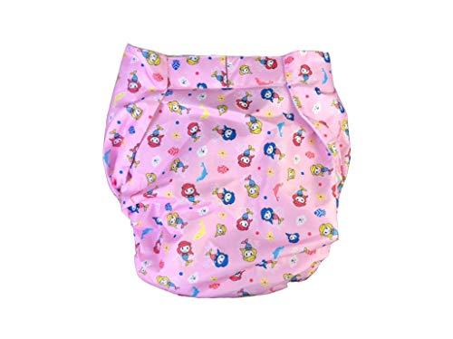 Haian Haian Reusable Adult Incontinence AIO Diapers (M-L, Pink)