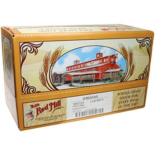 Bob's Red Mill Bob's Red Mill Gluten Free Old Fashioned Rolled Oats, 32 Ounce (Pack of 4)