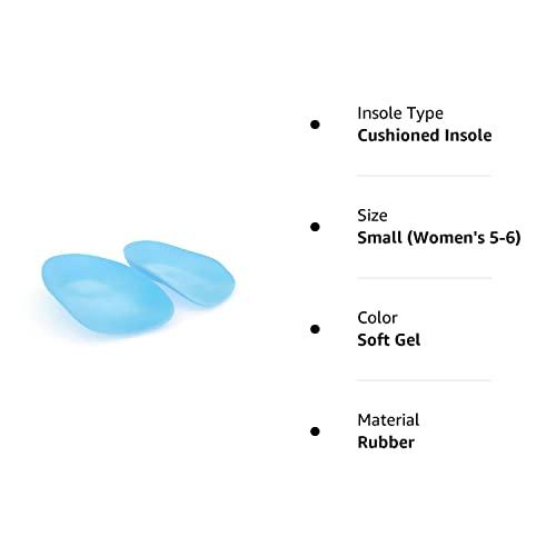 Heel That Pain Heel That Pain Gel Plantar Fasciitis Insoles | Heel Seats Foot Orthotic Inserts, Heel Cups for Heel Pain and Heel Spurs | Patented | 100% Guaranteed | Small (Women\'s 5-6)