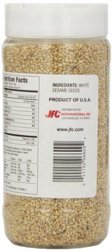 JFC JFC Sesame Seeds, White, 8-Ounce (Pack of 4)