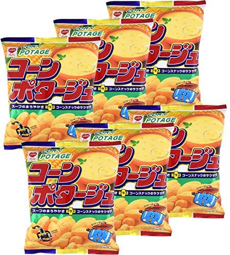 RISKA Riska Corn Potage Corn Puff Snack 2.65oz (6 Pack)