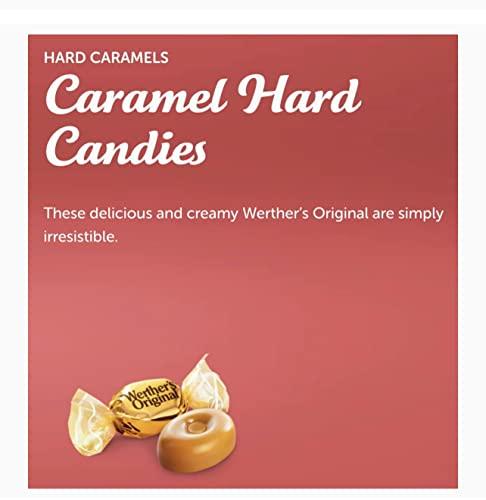 CANDYRIFIC Werthers Original Hard Caramel Candy Individually Wrapped, 3.75 LBS | SameDay Shippers Offers free Pen