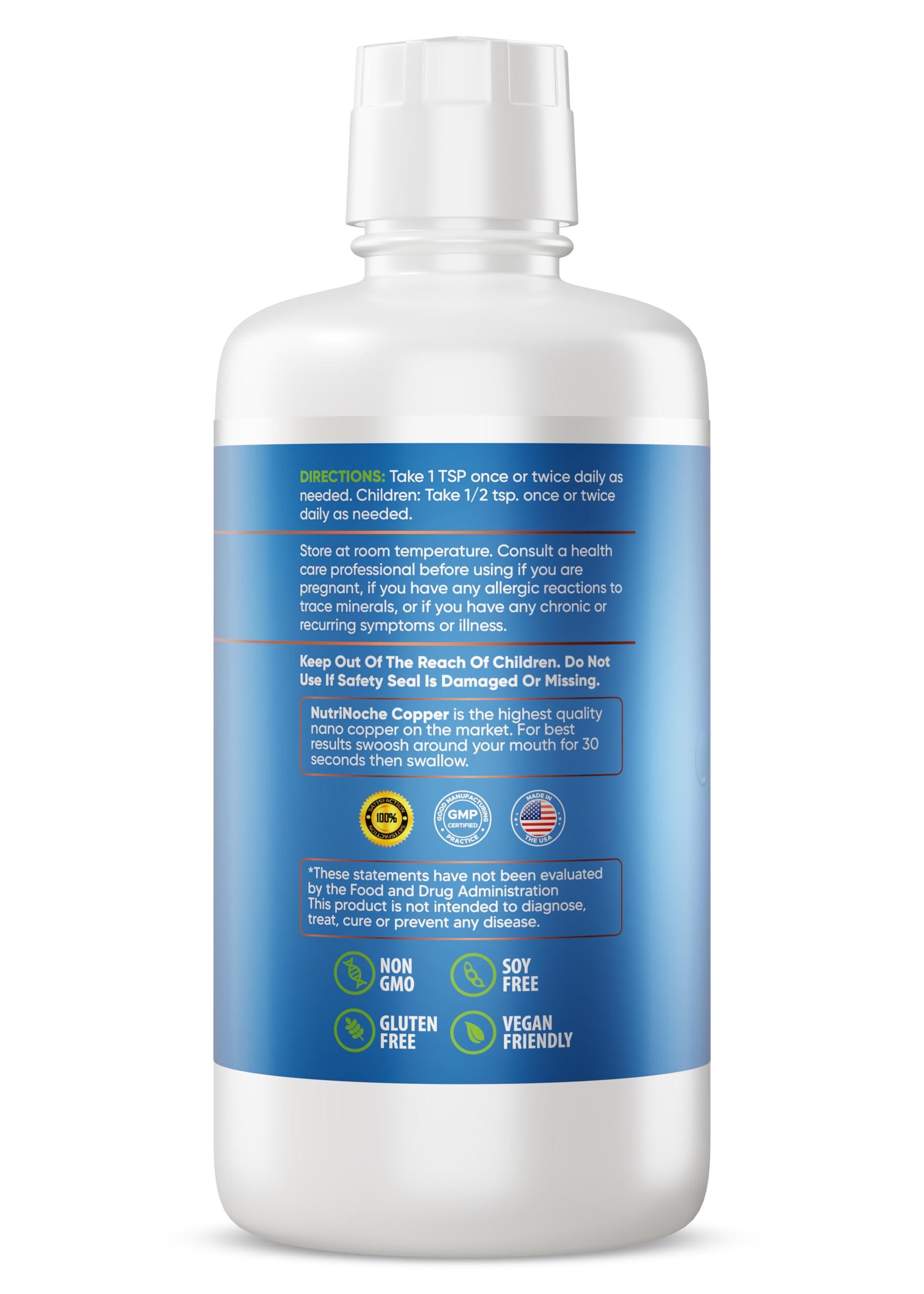 NutriNoche NutriNoche Colloidal Copper | 99.99% Ultra Pure Crystalline Nano Copper Particles