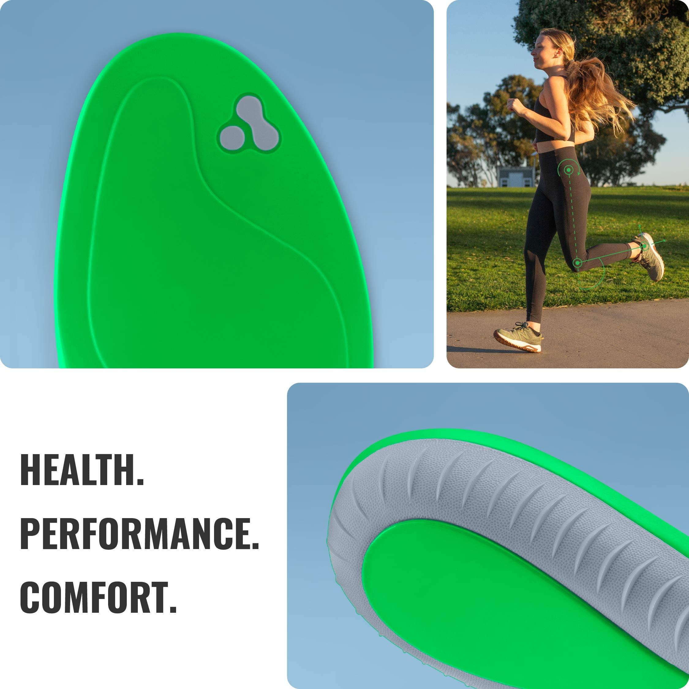 Protalus Protalus T-100 Elite - Patented Stress Relief Replacement Shoe Inserts, Improved Comfort, Relieve Plantar Fasciitis, Anti Fatigue, Alignment Improving Shoe Insoles, Women\'s 7.5