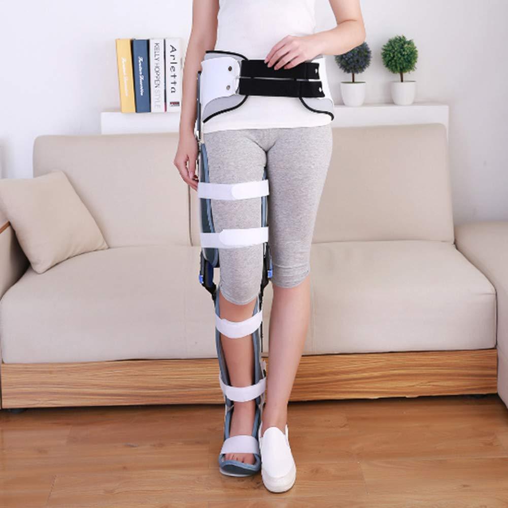 XJZHANG XJZHANG Hinged ROM Post-op Lower Limb Orthosis Adult Hip Knee Ankle and Foot Fixed Brace Femoral Head Replacement Bone Fracture Rehabilitation Fixture