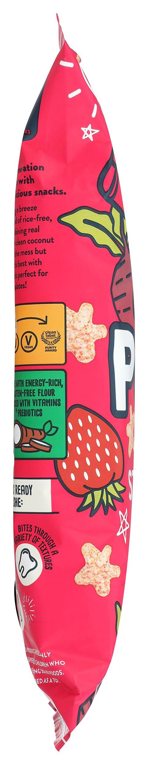 Lesserevil LesserEvil Organic Strawberry Beet Lil' Puffs, 2.5 OZ