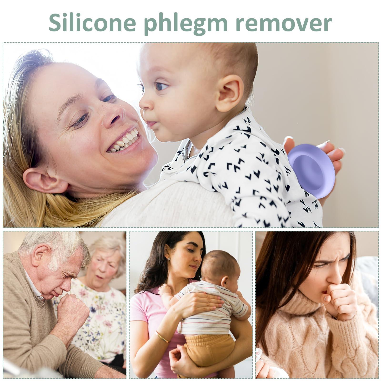 Healifty Healifty 4pcs Palm Chest Percussion Cup Sputum Remover Physical Therapy Aids Pressure Drum Massager Phlegm Mucus Flutter Remover for Patients Elders Infant