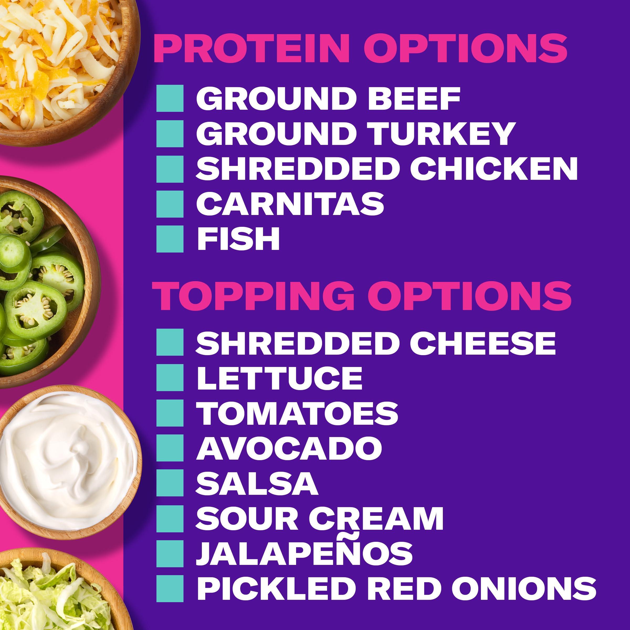 Taco Bell Taco Bell Crunchy Taco Dinner Kit (12 Count per Box) (Pack of 4)