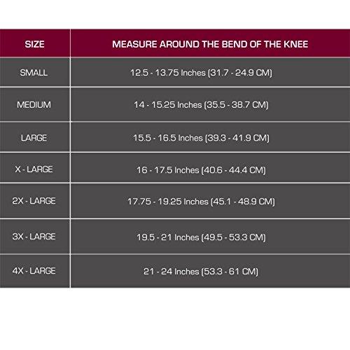 OTC OTC Patella Uplift Spiral Stays Airmesh Select Series Knee Support, Grey, X-Large