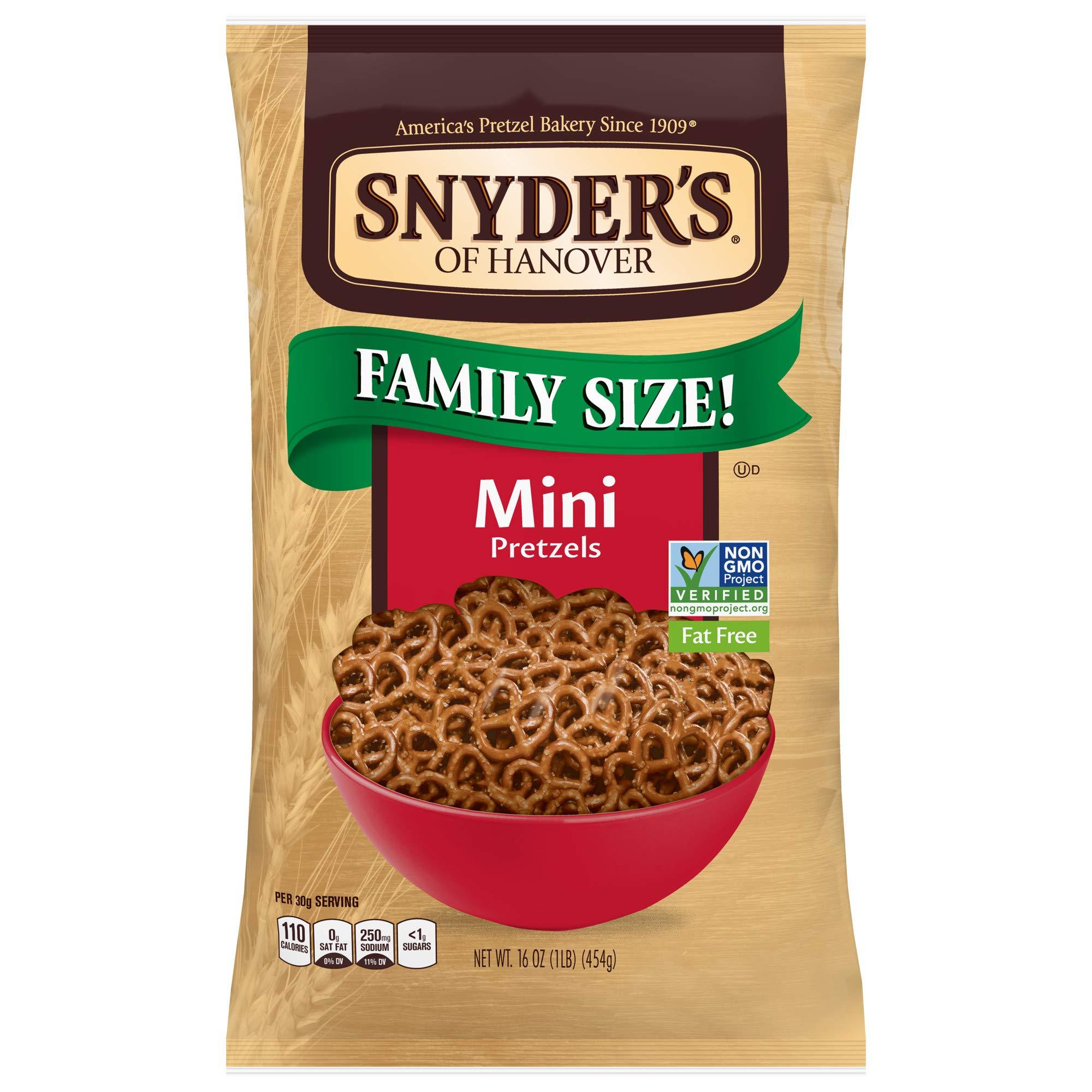 Snyder's of Hanover Snyder's Mini Pretzels 16oz (Bag of 4)