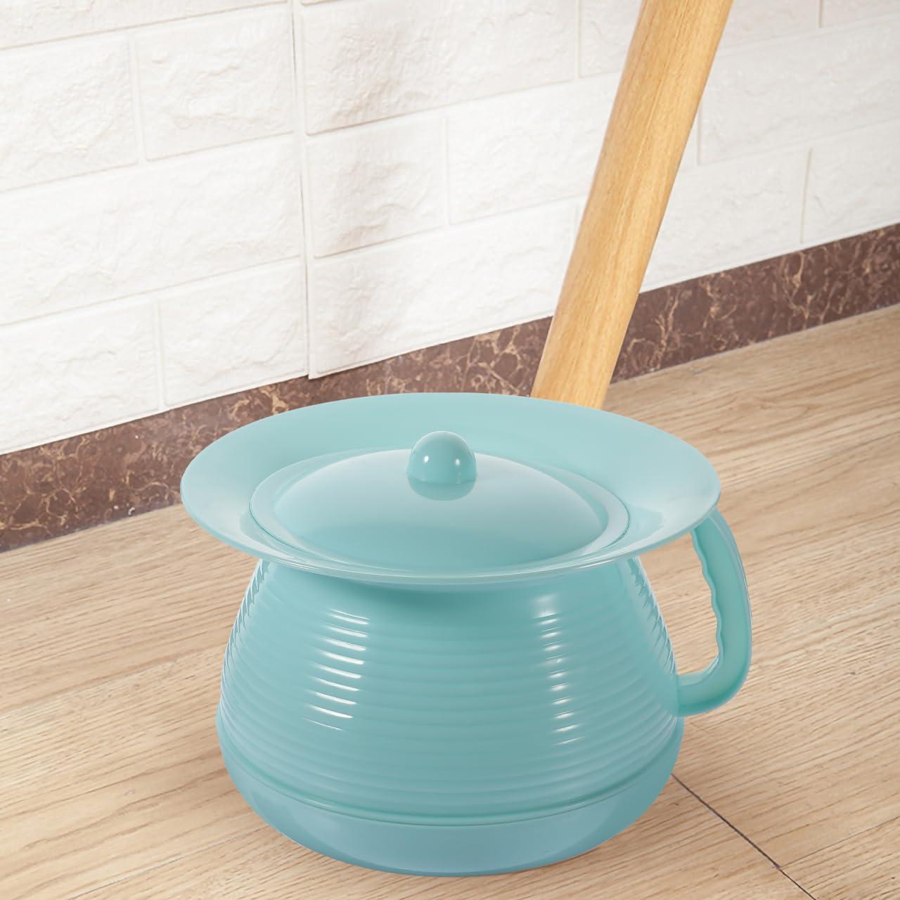 PLAFOPE Spittoon Toilet Urinal Pot bedpans Chamber Pot Urine Bucket Female urinals Portable for car Urine pots Urinal Basin Pee Pot Potty Household Men and Women China Plastic