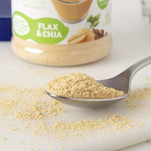 Peanut Butter & Co. Peanut Butter & Co. Powdered Peanut Butter, Non-GMO, Gluten Free, Vegan, Flax & Chia, 6.5 Ounce Jars (Pack of 2)