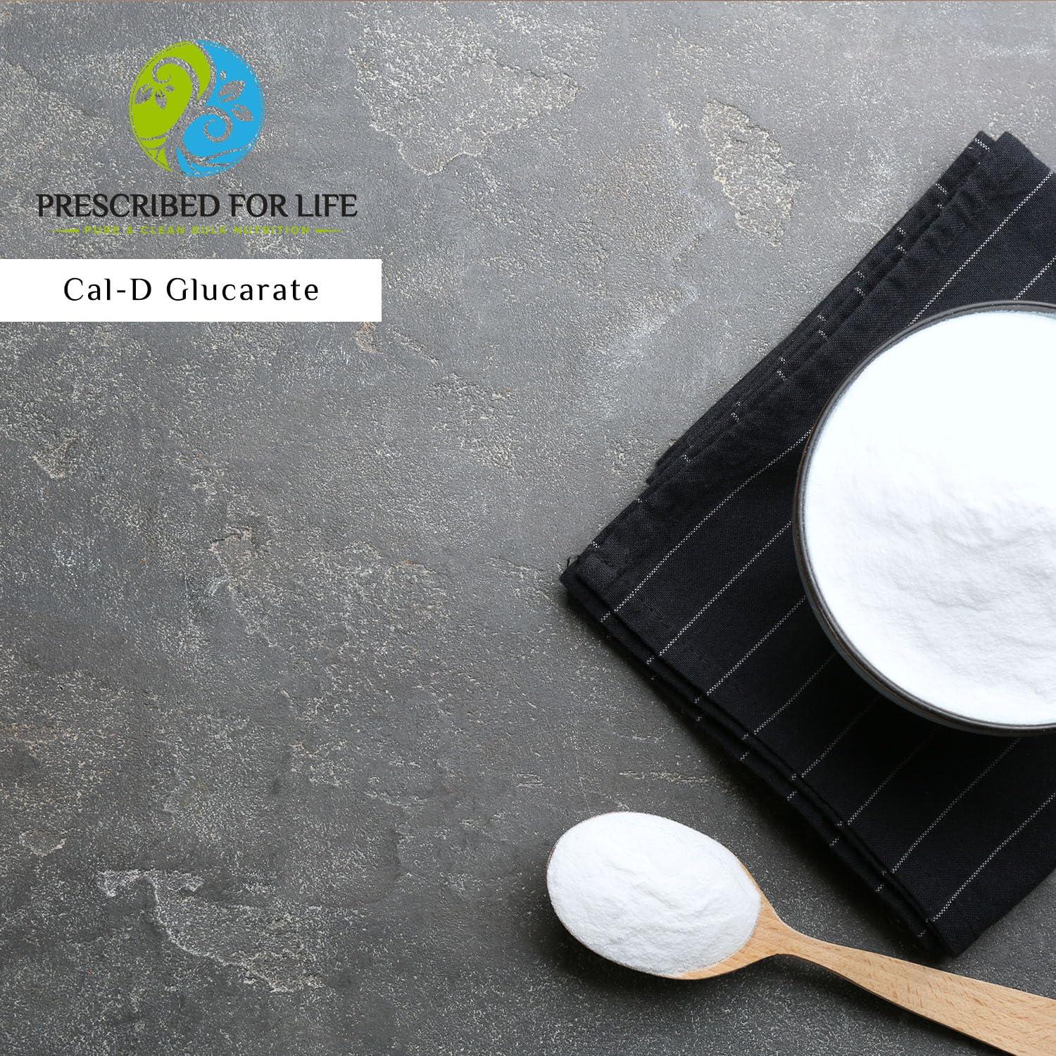 Prescribed For Life Prescribed for Life Calcium D Glucarate Powder, Pure CDG Powder, USP Grade Fine Powder, Vegan, Gluten Free, Non GMO (10kg / 22lb)