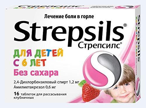 Strepsils Strepsils Children 6+ Strawberry - 24 Lozenges